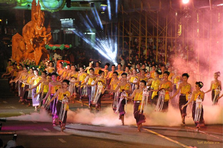 กำหนดการงานแห่เทียนพรรษา อุบลราชธานี 2559